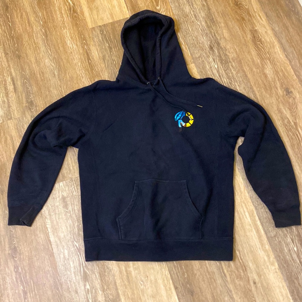 Produce Portland Fall/Winter Hoodie Large Navy Blue